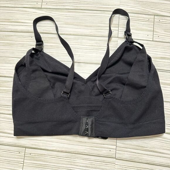 MATERNITY STRETCH WIRELESS NURSING BRA XL - Picture 3 of 5